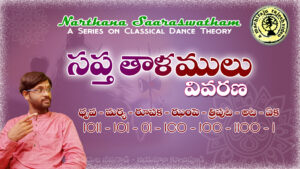 Kuchipudi Dance Theory | Saptha Taalams | Rudra Kalakshetram | Rajesh Machiraju